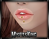 -MK- Vertical Lip Gold