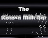 The Korova Milk Bar Sign