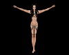 Crucifixion pose 