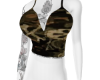 sexy skull camo top