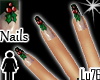 LU Christmas nails