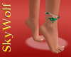ankle braclet emerald