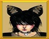 Black/Gold Corset Cat Ea