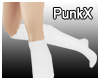 PX Knee Socks White