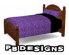 PB Purple Cuddle Bed