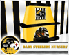 Baby Steelers Fireplace