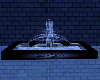 Blue Night Fountain