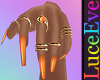 Orange Talhah Nails