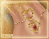 belly heart gold