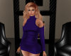 Sweater Dress RXL Purple