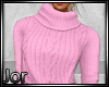 *JJ* Torn Sweater  Pink