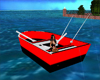 Fishing Boat Red/black