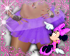 {T}Purple Skirt Ruffles