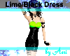 Aeri~ Lime/Black Dress