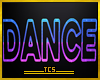 Neon dance sign