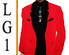 LG1 Red & Black Suit