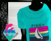 M.Pink Dolphin Turq. |S|