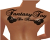 Fanatasy Toy Back Tattoo