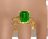Royal Emerald Gold Ring