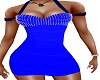 robe blue lilou