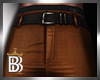 BB. Brown Suit Pants