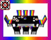 (N) Rainbow Dining Table