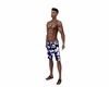 blue shorts Hawai