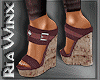 Wx:April Wedge Sandals