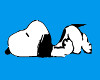 Sleepy Snoopy Sticker