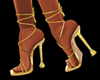 Gold Hollywood Heels