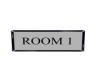 Room 1 Sign
