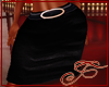 J!:Blk leather skirt XXL