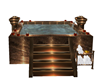 Bronze marble Spa tub