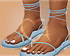 Summer Sandals! Blue