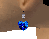 sapphire heart earrings