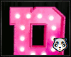 [P2] Pink Neon Letter P
