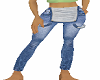 saloppet jeans
