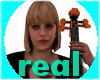 cellist 3D GIRL NPC PRO