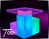 T Purple Table Cubes