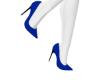 Blue heels