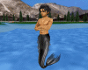 Black Merman Tail