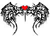 Wings w/ Heart Tattoo
