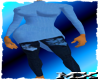 ~MX~SWEATERTUNIC BLUE