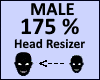 Head Scaler 175% Male