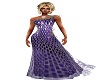 Shimmering Purple Gown