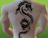 SG Dragon Back Tattoo M