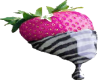 Zebra Strawberry sticker