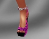 Pink/Diamond Anklet