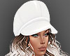 E* White Lena Hat