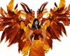 flame Phoenix wing